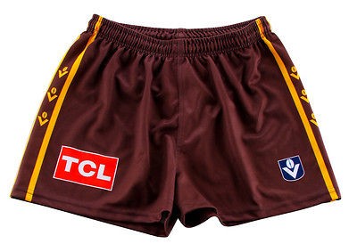 Hawthorn Box Hill Hawks Player Issue VFL Football Shorts New