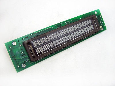 Babcock VL 0220 05 Vacuum Fluorescent 2x20 Dot Matrix Display Board 