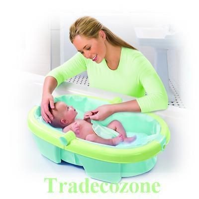   Infant Fold Away Newborn to Toddler Baby Bath Inflatable Durable New