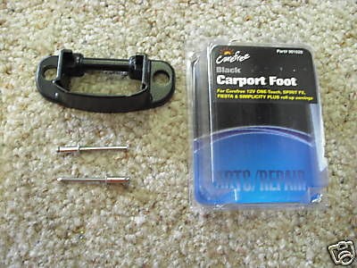 Carefree RV Awning Arm Lower Bottom Mounting Foot BLACK