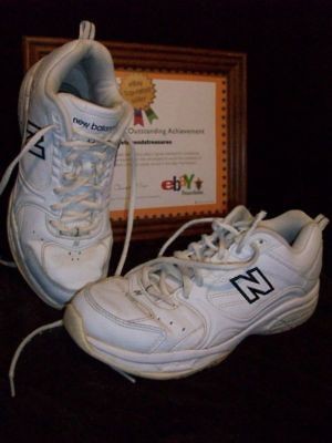 NEW BALANCE 622 WHITE RUNNING SHOES WOMENS SIZE 9