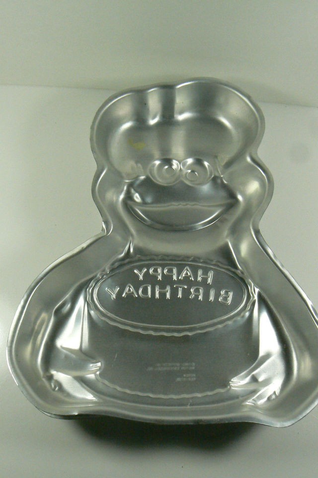 Wilton 1982 Muppets Cookie Monster Birthday Party Baking Cake pan new