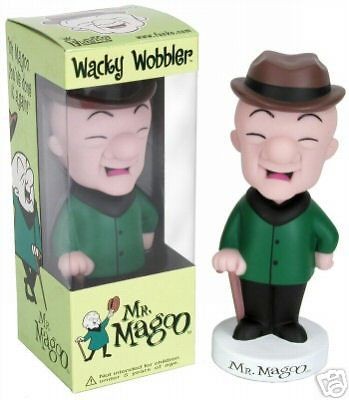 FUNKO MR MAGOO WACKY WOBBLER BOBBLEHEAD BOBBLE HEAD