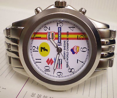 Barry Sheene 1976 World Champion, Gents Watch, Superb.