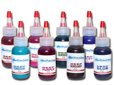 StarBrite Tattoo Ink Professional Deep Color Set 1 oz