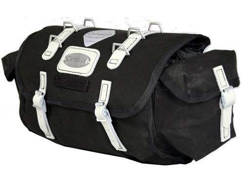 Carradice Barley Cotton & Leather Saddlebag black or green TOUR 