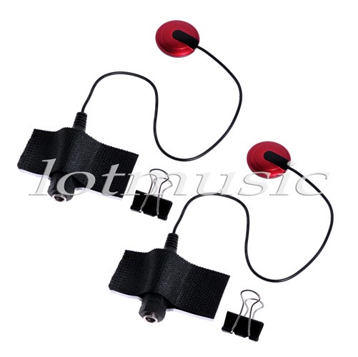 2p Piezo Transduce Contact Mic Microphone Pickup Guitar Violin Banjo