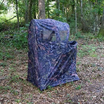 New One Man Jake Turkey Chair Blind Camo Hunting Hunt