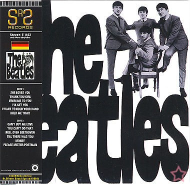 BEATLES THE BEATLES GERMAN RLS CD MINI LP OBI SRS