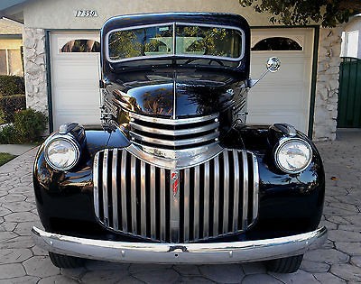   TON SHORT BED PICKUP TRUCK 1946 CHEVY 1/2 TON SHORT BED PICKUP TRUCK