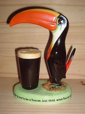 Genuine 1960s Carlton ware Guinness toucan lamp base GA2178