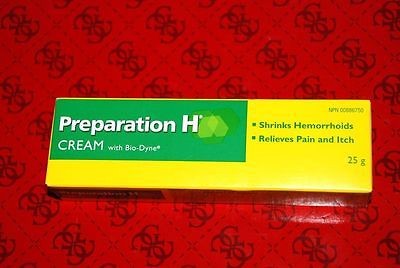 Preparation H Cream with Bio Dyne 25g, Made in CANADA