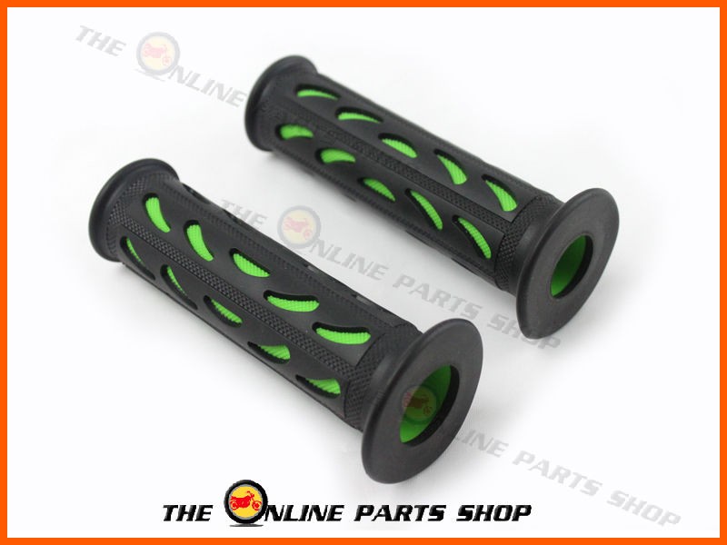   Quality Black & Green Hand Grips Fits Benelli 304 354 654 Sport II