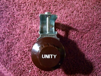 VINTAGE NOS 40s 50s 60s UNITY LIGHT SWITCH MAROON AUTO TRUCK UNDERDASH 