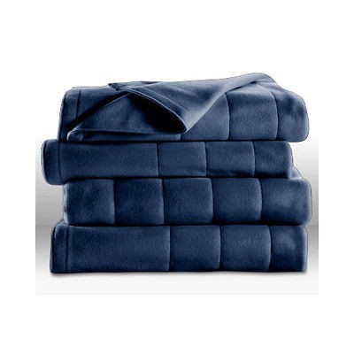 Sunbeam Heated Electric Blanket Quilted Fleece Royal Dreams King 