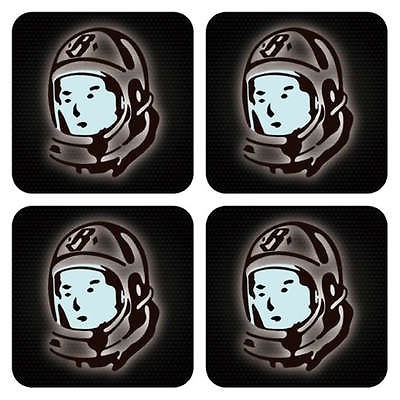 The Billionaire Boys Club BBC Astronaut Helmet Coaster Mat 4 pcs