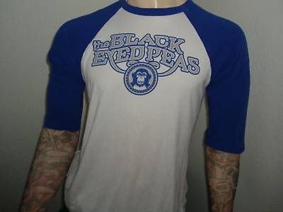 BLACK EYED PEAS CONCERT SHIRT raglan jersey Fergie M