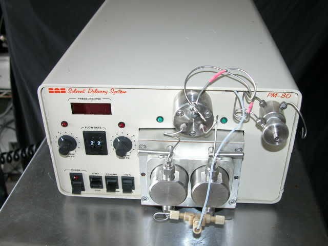 BAS HPLC Solvent Delivery System PM 80 G PM80 Gradient Pump