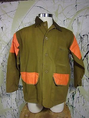 RARE VTG 1960s BULLSEYE BILL Hunting Shooting Jacket 42 M Medium 