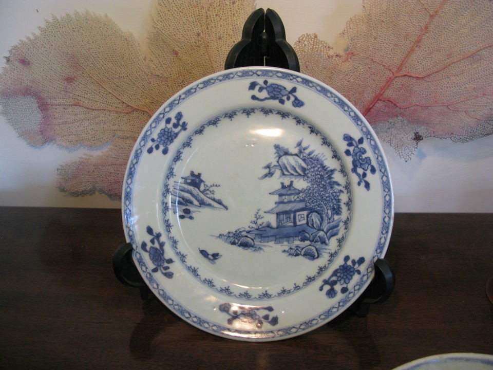 Nanking Shipwreck Cargo Boatman dinner plate c.1750