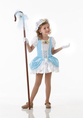 Teachers BO PEEP DRESS w/Gloves HALLOWEEN Dance Costume SIZE CHOICE