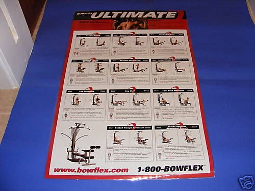 bowflex poster in Bowflex, Soloflex, CrossBar