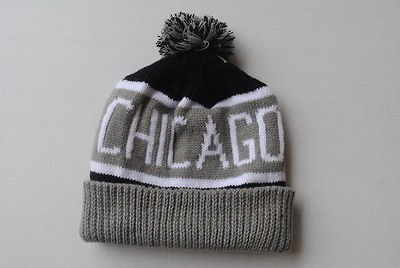 NEW NBA CHICAGO BULLS KNIT BEANIE WINTER hat CAP OSFA B624