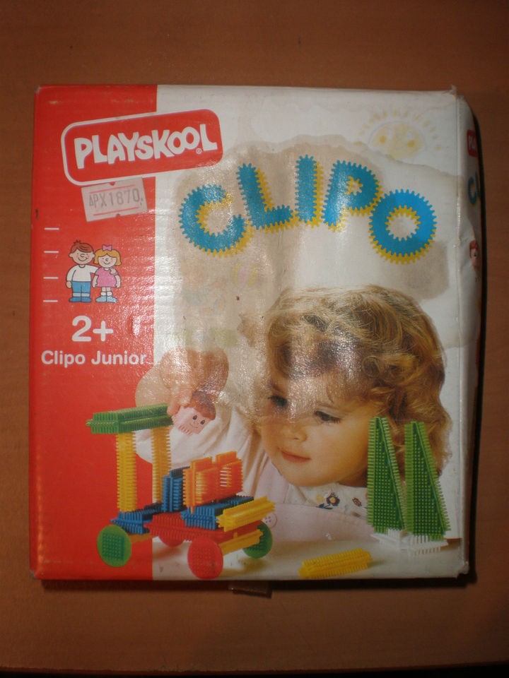   VINTAGE PLAYSKOOL CLIPO JUNIOR STICKLE BRICKS SFINOTOUBLAKIA 2+ MIB