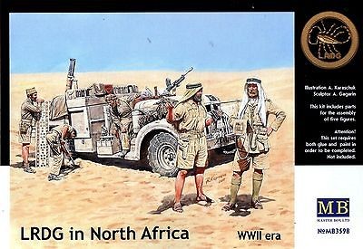 Master Box 1/35 3598 WWII LRDG in North Africa