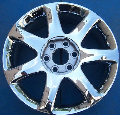 ONE 2008 2009 2010 BUICK ENCLAVE 19 FACTORY WHEEL RIM CHROME 4078 