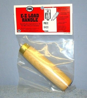 New Mec E Z Load Wood Handle for Reloader & Reloading, Fits All Mec 