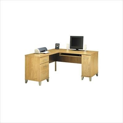 Bush Furniture Somerset Collection 60 Wood Hansen Cherry Computer 