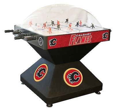 Calgary Flames Dome Bubble Hockey