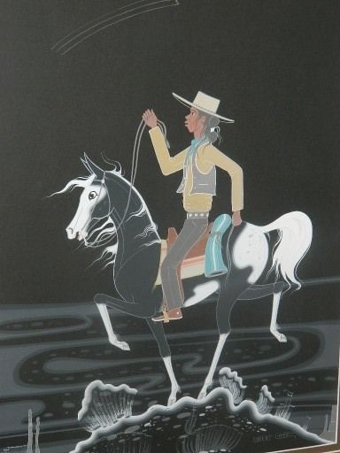 ROBERT CHEE AWARD WINNING ORIGINAL PAINTING /NATIVE AMERICAN