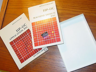   Design Pac Module for HP 41CV Calculator with Box and Manual MIB