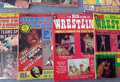 1970s/80s WRESTLING MAGAZINE LOT Ring GRAHAM Ali SAMMARTINO Rhodes 