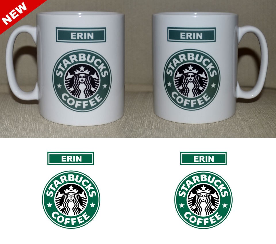 STARBUCKS Personalised Coffee Mug   Perfect Secret Santa, Xmas 