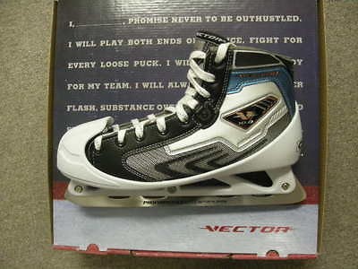 NEW CCM Vector V 10.0 Hockey Goalie Skates Sizes 10   10 1/2   11 MSRP 