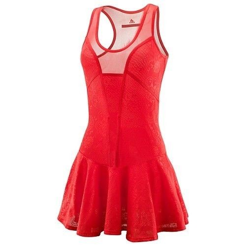   Stella McCartney Tennis Dress SMALL S Tomato Red Caroline Wozniacki