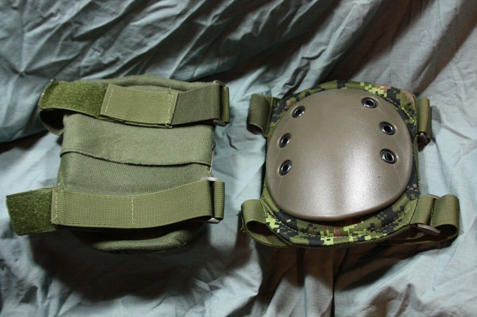 canadian digital cadpat camo knee pad set from canada returns