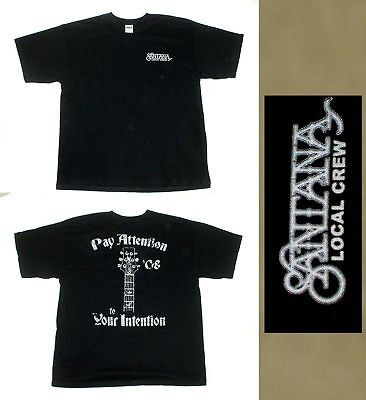 Vintage SANTANA 08 CREW T SHIRT NWORN XL