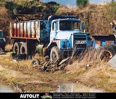 1960 Mack Dump Truck in Belgium Junkyard Photo