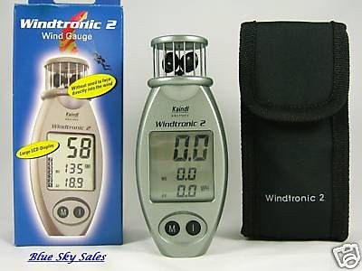 Windtronic 2 Wind Meter ANEMOMETER SAILPLANE STUNT KITE