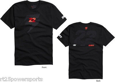 Shift Racing Chad Reed Replica Tee Black Adult Medium Team Two Two