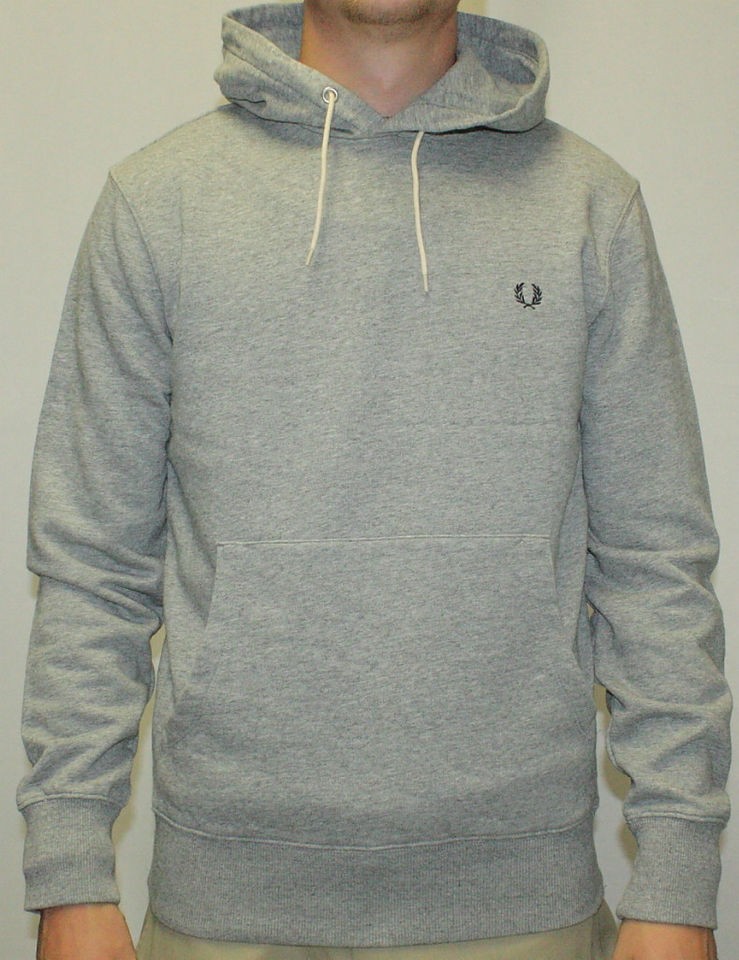   Hoody Overhead Sweat Vintage Steel Marl Grey Cheap Hoodies Free Post