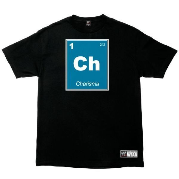 Christian VITAL ELEMENT Charisma Ch WWE Authentic T Shirt OFFICIAL 