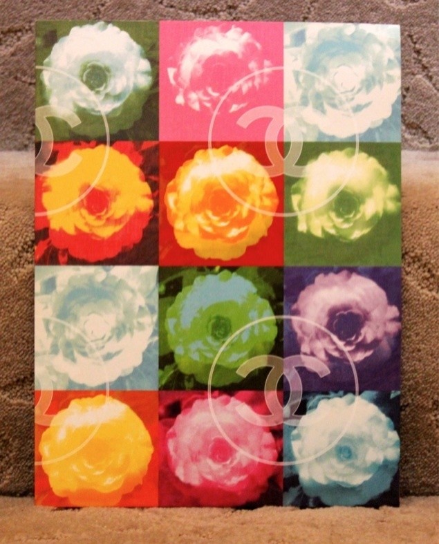 Chanel Floral Folder   Collectors Item   Very RARE