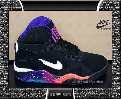   Air Force 180 MID Black Purple Galaxy Phoenix Suns Charles 537330 017