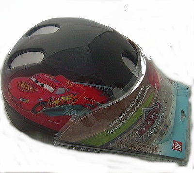 Disney Cars Childrens Bike Helmet Medium (52 56cm)