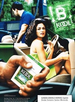 1999 KOOL Cigarettes Vintage Print Ad
